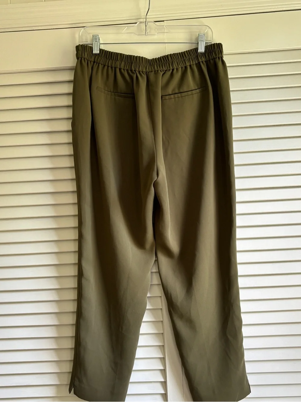 J.Crew Jamie Pant Olive Green Size 12 Travel